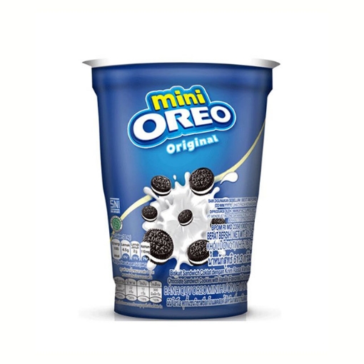 图片 Oreo Mini Sandwich Cookie Vanilla 61.3g, ORE08