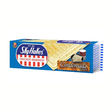 图片 M.Y San Skyflakes Cracker Sandwich Condensada 30g 10 packs, SKY21