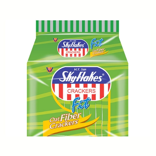 图片 M.Y San Skyflakes Crackers Fit Oat Fiber 25g 10 packs, SKY18