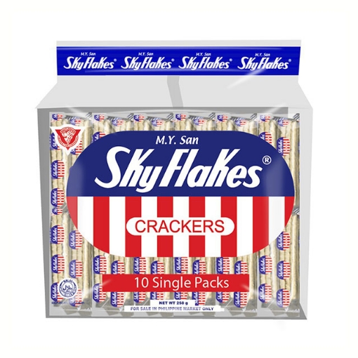 图片 M.Y San Skyflakes Cracker Regular 25g 10 packs, SKY15Y