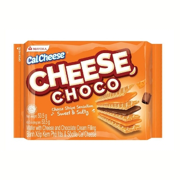 图片 Cal Cheese Wafer Cheese Choco 53.5g, CAL52