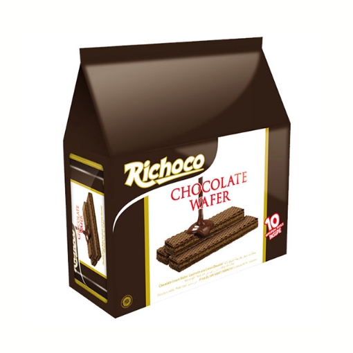 图片 Richoco Chocolate Wafer 22g 10 packs, RIC26