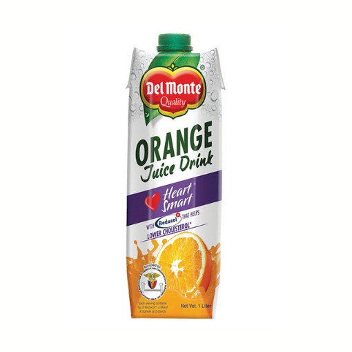 图片 Del Monte Juice Orange Heart Smart Tetra 1L, DEL123