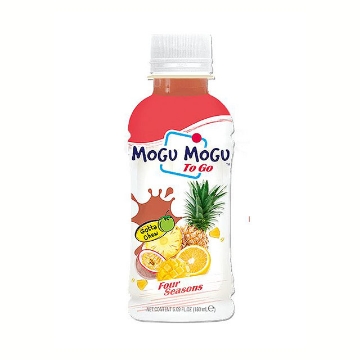 图片 Mogu Mogu To Go Nata De Coco Juice Four Seasons 180 ml 6 pcs, MOG25