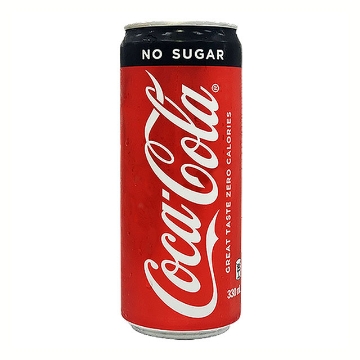 图片 Coca Cola Zero In Can (Slim) 330 ml, COK18