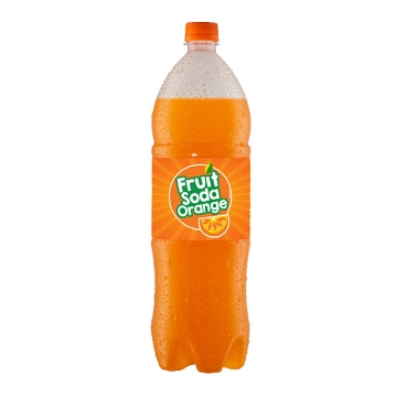 图片 Fruit Soda Orange 1.5 L, FRU01