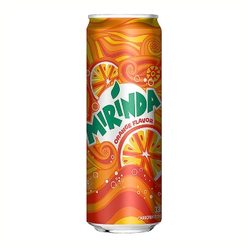 图片 Mirinda Orange In Can (Sleek) 330 ml, MIR02