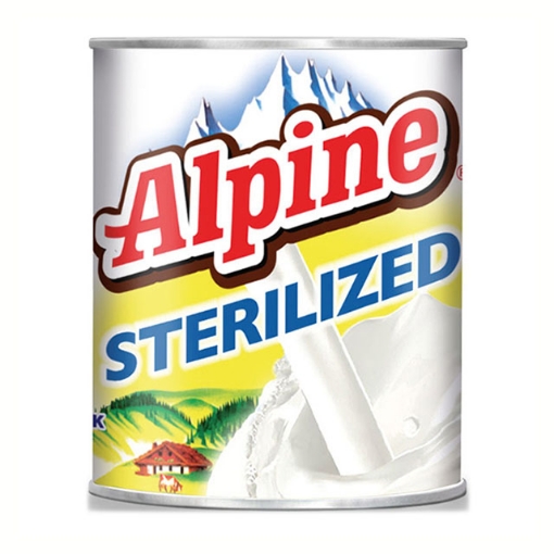 图片 Alpine Sterilized Milk Can 155 ml, ALP01