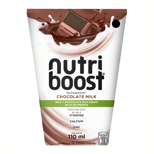 图片 Nutriboost Milk Chocolate 110 ml 10 packs, NUT07