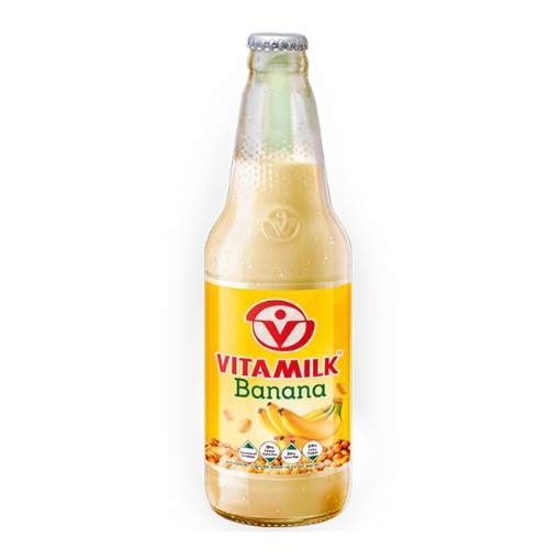 图片 Vitamilk Soy Milk 300 ml (Banana, Choco Shake, Double Choco, Original), VIT24