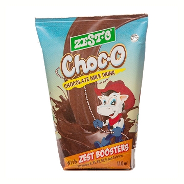 图片 Zesto Choc-O Drink Wedge 110 ml 10 packs, ZES49