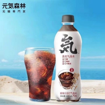 图片 元气森林 酸梅汁苏打气泡水（480ml) 1瓶 ,15瓶 /箱