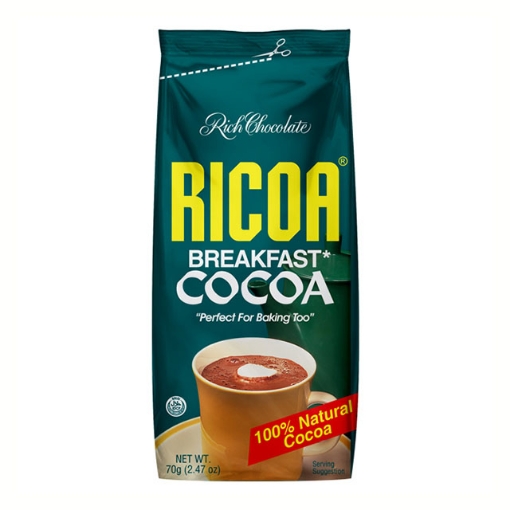 图片 Ricoa Cocoa Breakfast Econo Pack 70g, RIC81