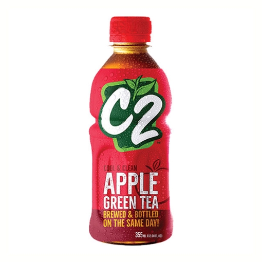 图片 C2 Cool and Clean Green Tea 355 ml (Apple, Lemon, Green Tea), C2C03