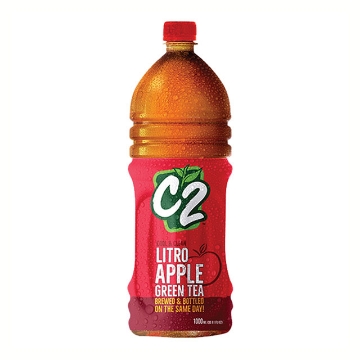 图片 C2 Cool and Clean Green Tea  Apple 1L, C2C21