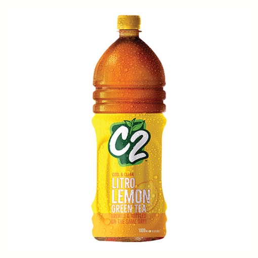 图片 C2 Cool and Clean Green Tea Lemon 1L, C2C14