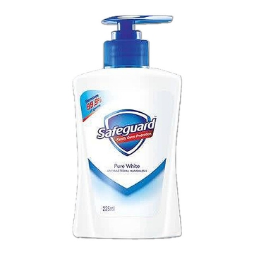 图片 Safeguard Liquid Hand Soap Pure White 225ml, SAF36