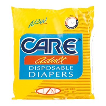 图片 Care Adult Diaper (Medium) 1 pad, CAR99