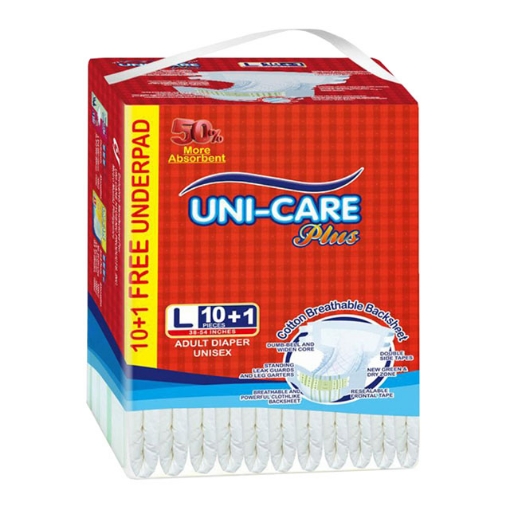 图片 Uni-Care Diaper Adult Plus (Large) 10+1, UNI23A