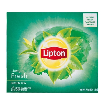 图片 Lipton Green Tea 1.5g (50 Tea Bags), LIP12