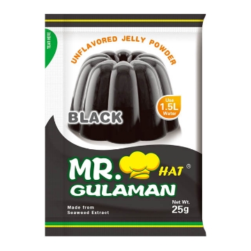 图片 Mr. Hat Gulaman Powder Black 10's (25g), MRH15