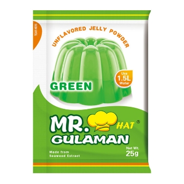 图片 Mr. Hat Gulaman Powder Green 10's (25g), MRH02