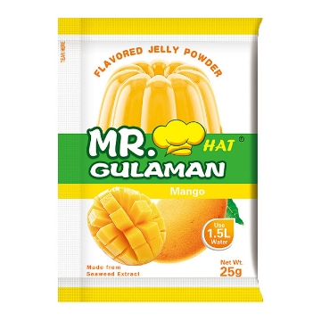 图片 Mr. Hat Gulaman Powder Mango 10's (25g), MRH16