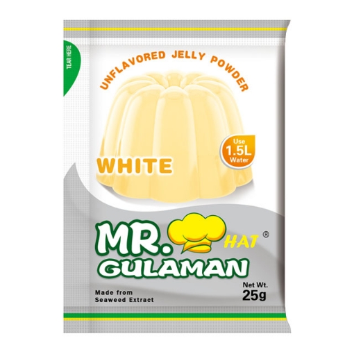 图片 Mr. Hat Gulaman Powder White 10's (25g), MRH05