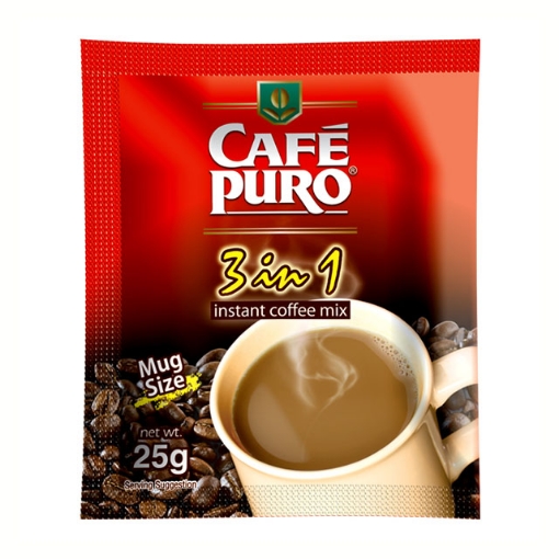 图片 Cafe Puro Coffee 3-in-1 25g 10 pcs, CAF01