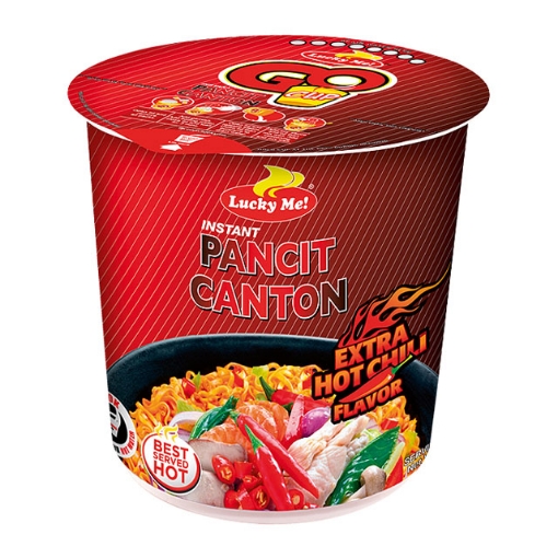 图片 Lucky Me! Instant Pancit Canton Cup Hoy Chili 70g, LUC59