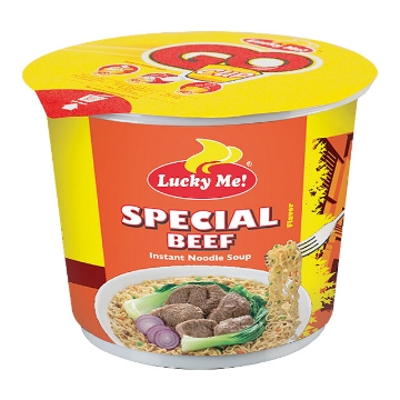 图片 Lucky Me! Go Cup Mini Beef 40g, LUC66