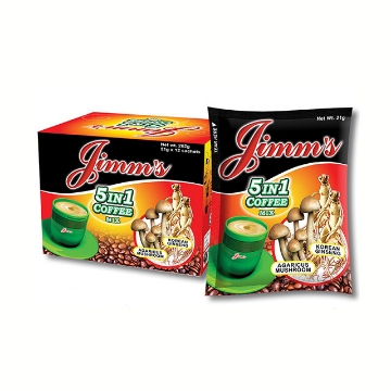 图片 Jimm's Coffee 5-in-1 Regular 21g 12 pcs, JIM07B