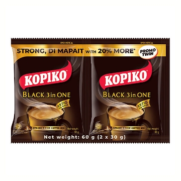 图片 Kopiko Coffee Black Twin 60g 10 pcs, KOP25