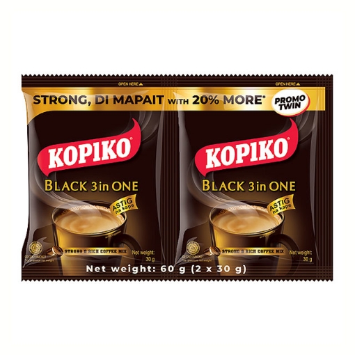 图片 Kopiko Coffee Black Twin 60g 10 pcs, KOP25