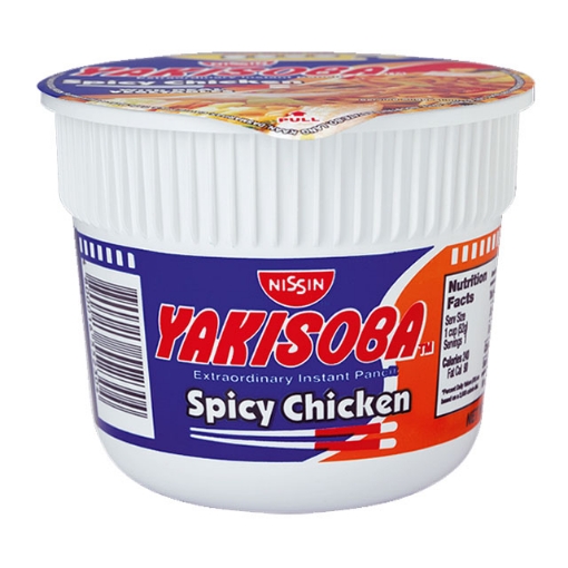 图片 Nissin Yakisoba Mini Cup Noodles Spicy Chicken 52g, NIS06