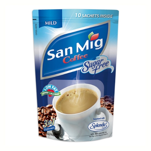 图片 San Mig Coffee Mild Sugar Free 7g 10 pcs, SAN60