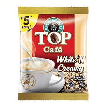 图片 Top Cafe Coffee White 30g 10 pcs, TOP12