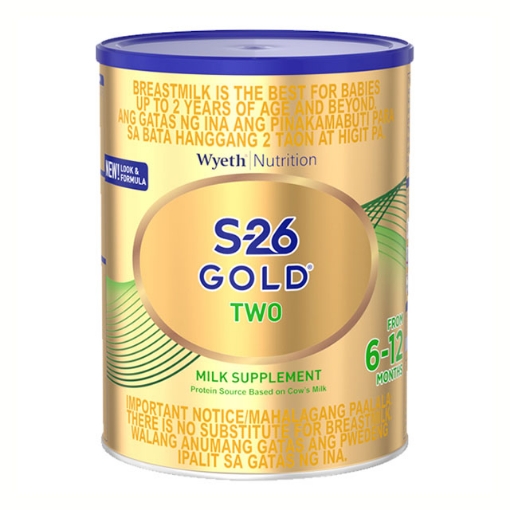 图片 Wyeth S-26 Gold Two Milk 6-12 Months 900g, S2631