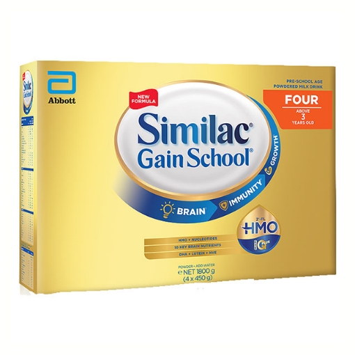 图片 Similac Gain School Plus Milk Box 1.8 kg, SIM17 