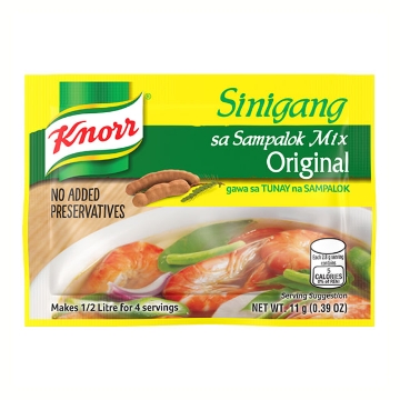 图片 Knorr Sinigang Mix 11g (Original, Isda, Gabi), KNO86