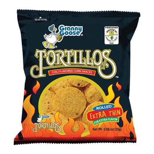 图片 Granny Goose Tortillos Chili 25g, GRA81