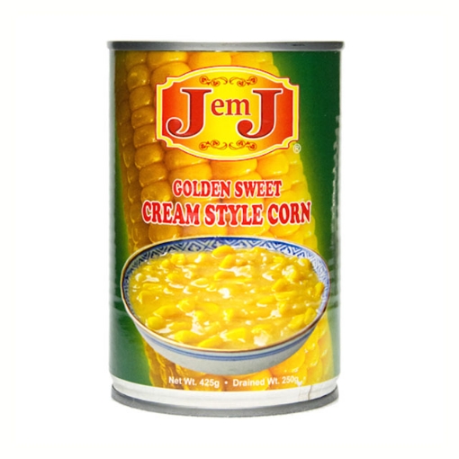 图片 J em J Sweet Cream Style Corn 425g, JEM01