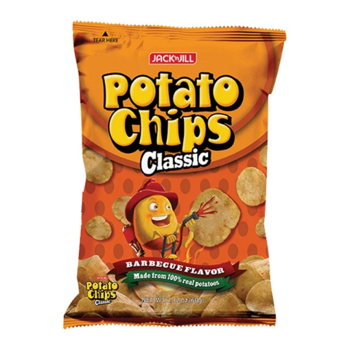 图片 Jack n' Jill Potato Chips Barbeque 60g, JAC06