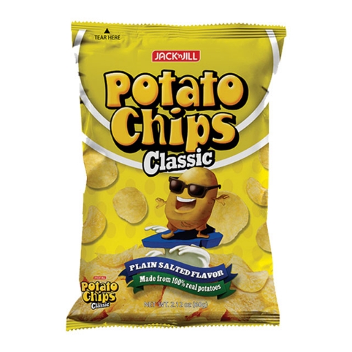 图片 Jack n' Jill Potato Chips Classic 60g, JAC68