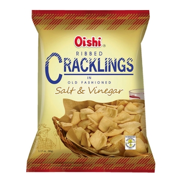 图片 Oishi Cracklings Salt & Vinegar 90g, OIS304