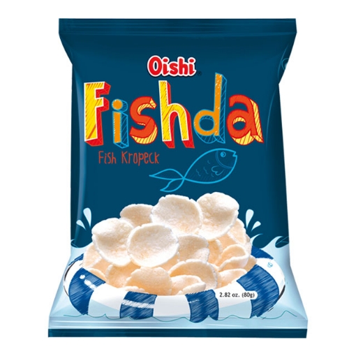 图片 Oishi Fishda Fish Kropeck 80g, OIS43