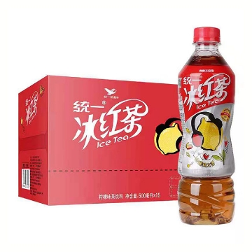 图片 统一冰红茶500ml 1瓶,1*15瓶