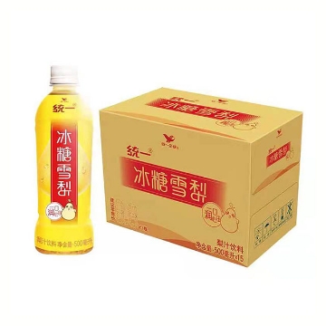 图片 统一（冰糖雪梨）500ml 1瓶,1*15瓶