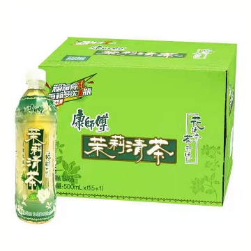 图片 康师傅（茉莉清茶）500ml 1瓶,1*16瓶