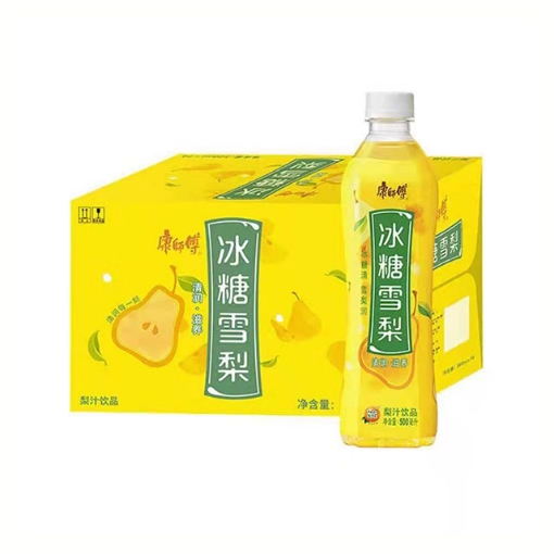 图片 康师傅（冰糖雪梨）500ml 1瓶,1*16瓶